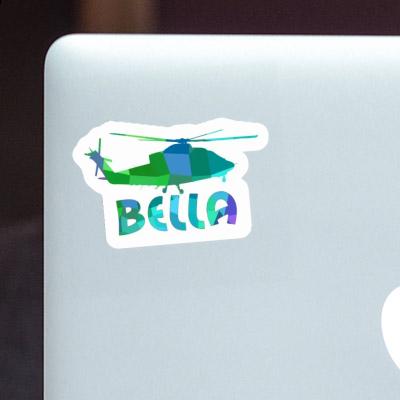 Helicopter Sticker Bella Image