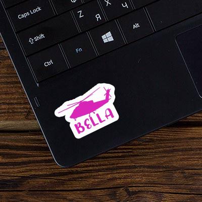 Sticker Bella Helicopter Image