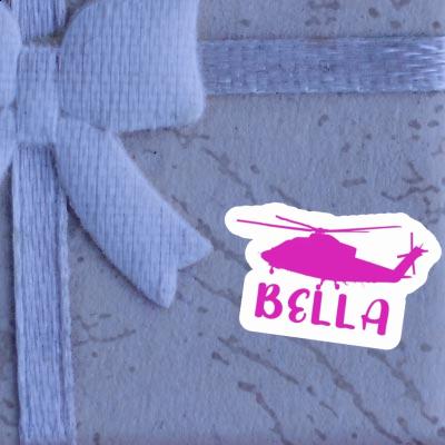 Sticker Bella Helicopter Laptop Image