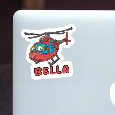 Sticker Bella Helikopter Notebook Image