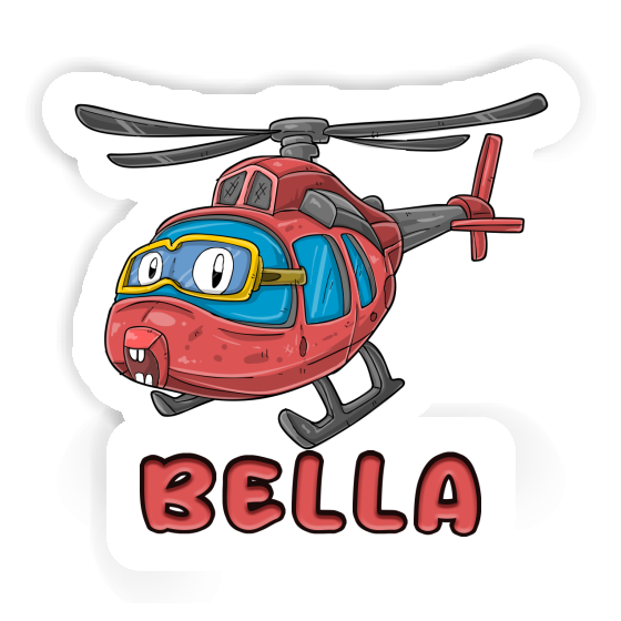 Bella Sticker Helicopter Image