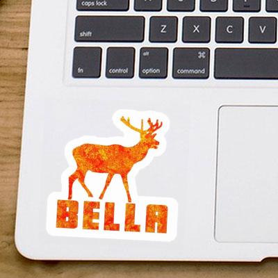 Cerf Autocollant Bella Laptop Image