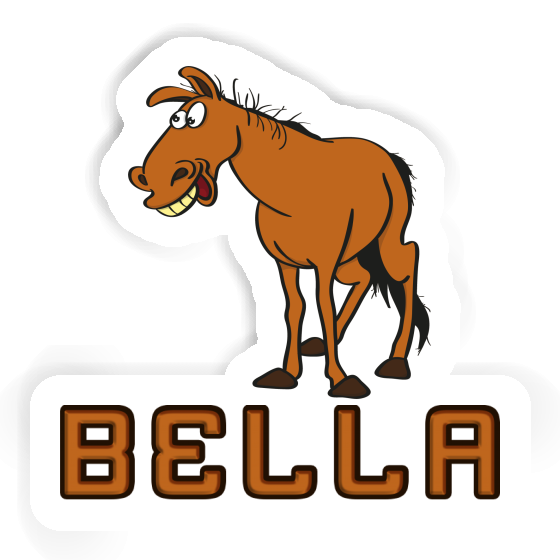 Bella Autocollant Cheval Notebook Image