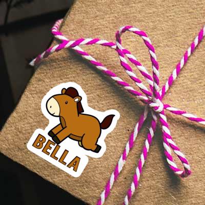 Horse Sticker Bella Laptop Image