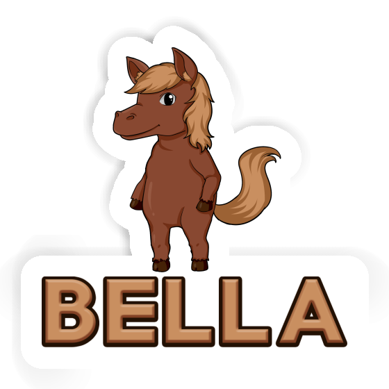 Bella Autocollant Cheval Laptop Image