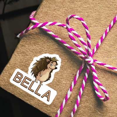 Sticker Bella Standing Hedgehog Notebook Image