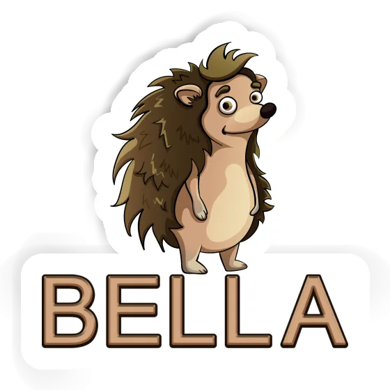 Sticker Bella Standing Hedgehog Image