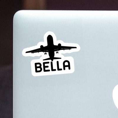 Aufkleber Jumbo-Jet Bella Notebook Image