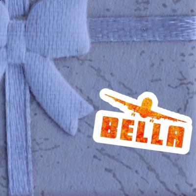 Sticker Airplane Bella Image