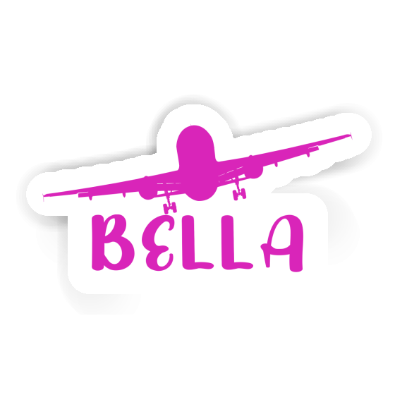 Airplane Sticker Bella Laptop Image