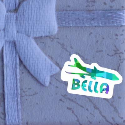 Sticker Jumbo-Jet Bella Laptop Image