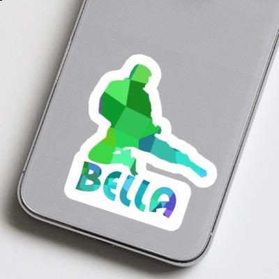 Karateka Sticker Bella Notebook Image