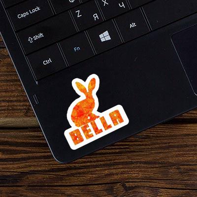 Lapin Autocollant Bella Laptop Image