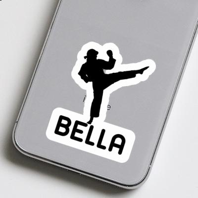 Karateka Sticker Bella Laptop Image