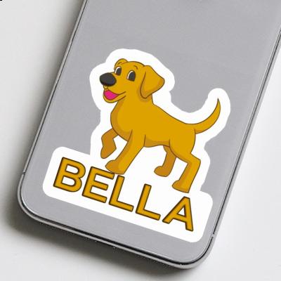 Bella Sticker Labrador Laptop Image