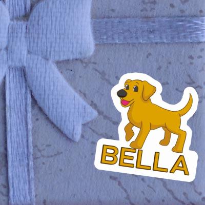 Bella Sticker Labrador Laptop Image