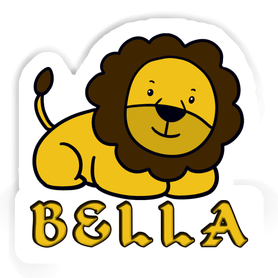 Sticker Lion Bella Notebook Image