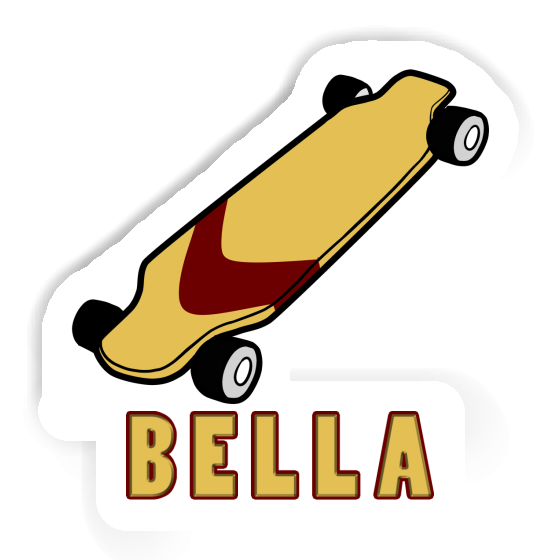 Aufkleber Skateboard Bella Gift package Image