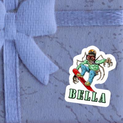 Sticker Bella Snowboarder Image