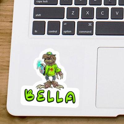 Monster Sticker Bella Notebook Image