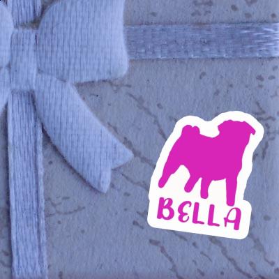 Sticker Bella Pug Gift package Image