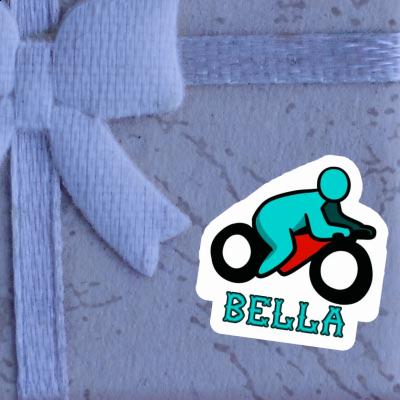 Aufkleber Motorradfahrer Bella Gift package Image