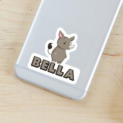 Rhino Sticker Bella Image