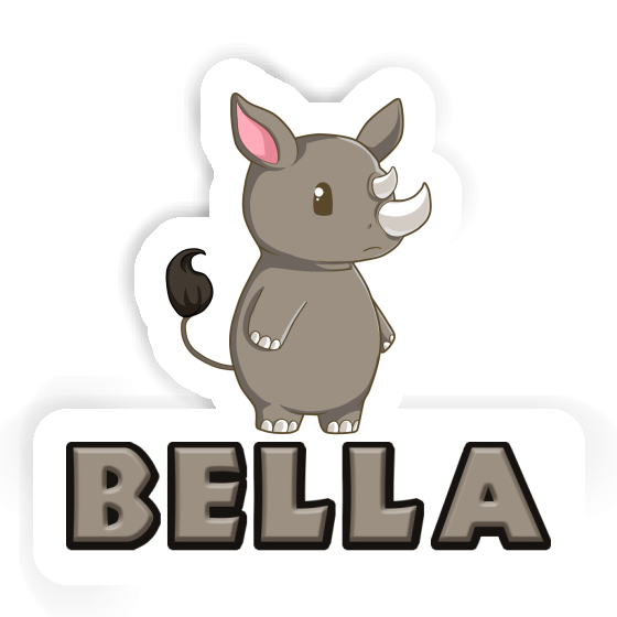 Rhino Sticker Bella Notebook Image