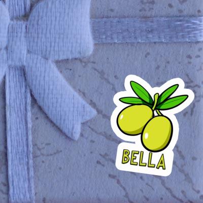 Olive Sticker Bella Laptop Image