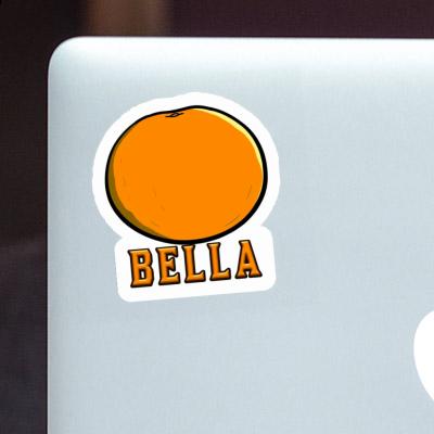 Sticker Orange Bella Gift package Image