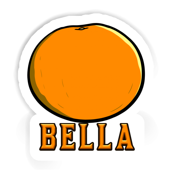 Sticker Orange Bella Notebook Image