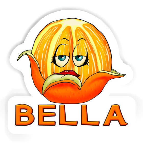 Aufkleber Orange Bella Gift package Image