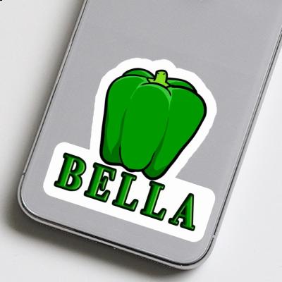 Bella Autocollant Poivron Laptop Image