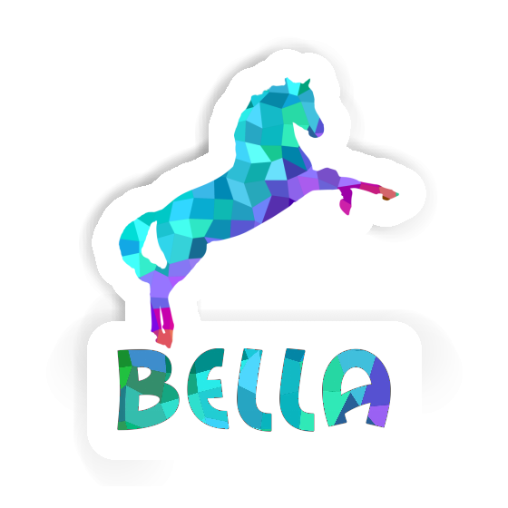 Bella Sticker Horse Laptop Image