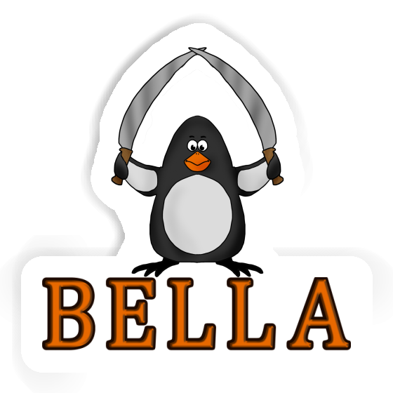 Sticker Fighting Penguin Bella Gift package Image