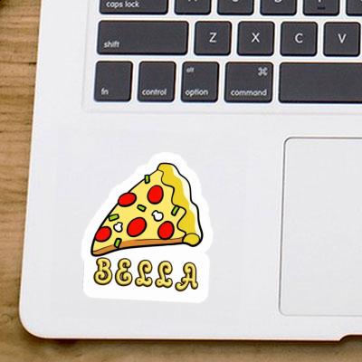 Pizza Aufkleber Bella Laptop Image