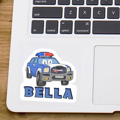 Police Car Sticker Bella Notebook Image