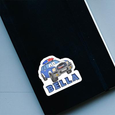 Police Car Sticker Bella Notebook Image