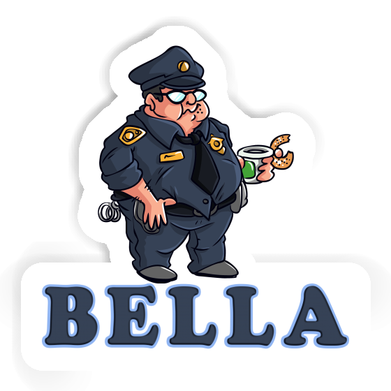 Bella Sticker Police Officer Image