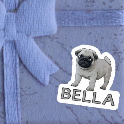 Mops Aufkleber Bella Gift package Image