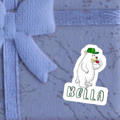 Bear Sticker Bella Notebook Image