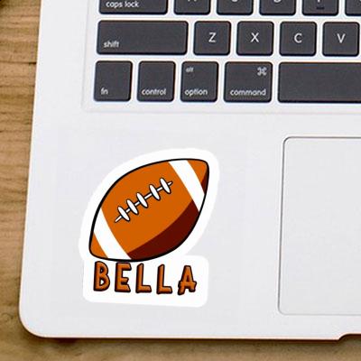 Aufkleber Bella Rugby Laptop Image