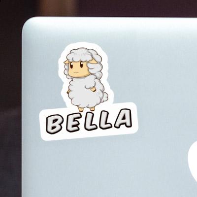 Autocollant Mouton Bella Laptop Image