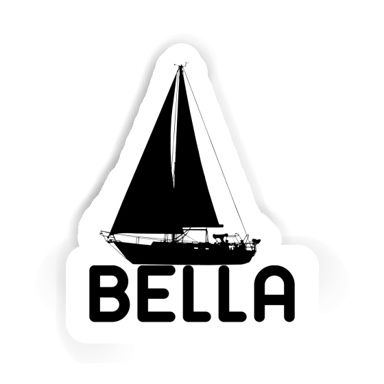 Segelboot Sticker Bella Laptop Image