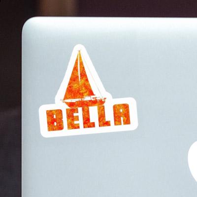 Sailboat Sticker Bella Laptop Image