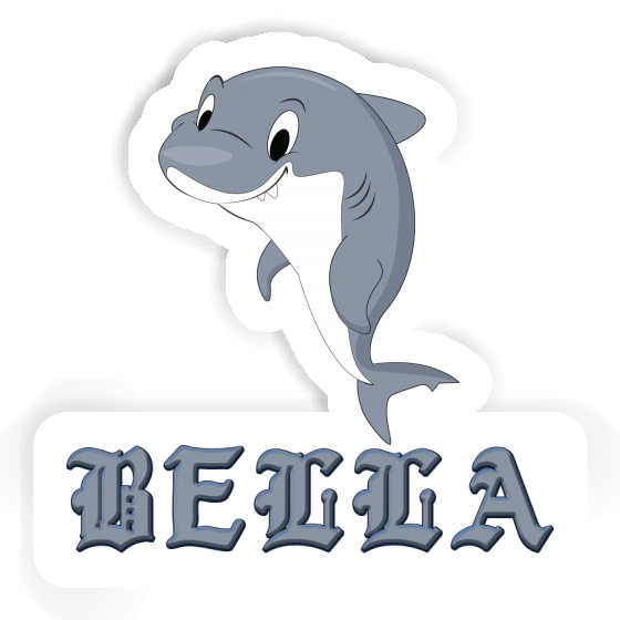 Sticker Bella Fisch Gift package Image