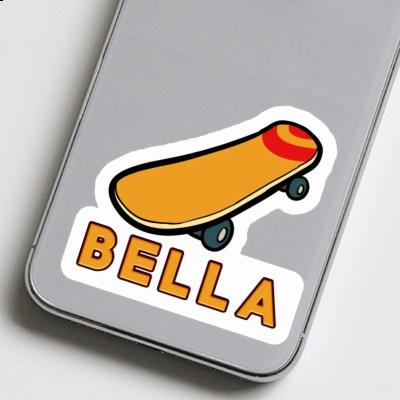 Skateboard Sticker Bella Laptop Image