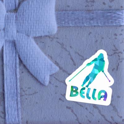 Sticker Bella Skier Notebook Image