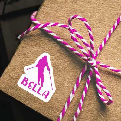 Aufkleber Skifahrerin Bella Notebook Aufkleber Skifahrerin Bella Notebook Image
