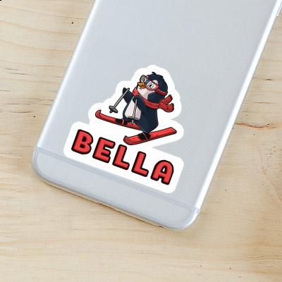 Sticker Bella Skier Notebook Image